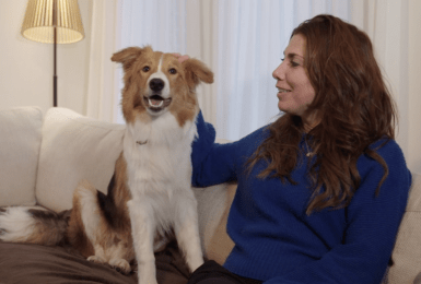 Lasse en Saartje in de zetel 